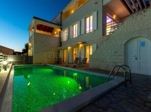 Villa (Seven Bedroom Villa with Outdoor Pool) | Outdoor pool - Spacious Villa Radevenjić With Outdoor Pool (Omis)