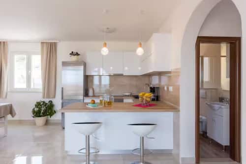 House (Two Bedroom Holiday Home with Terrace) | Private kitchen