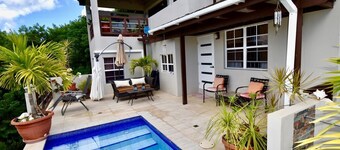 2-bedroom self contain apartment fully air condition with private swimming pool