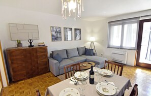 Apartment, 2 Bedrooms, Terrace, City View | Dining room - Charming Flat Close to Beach (Umag)