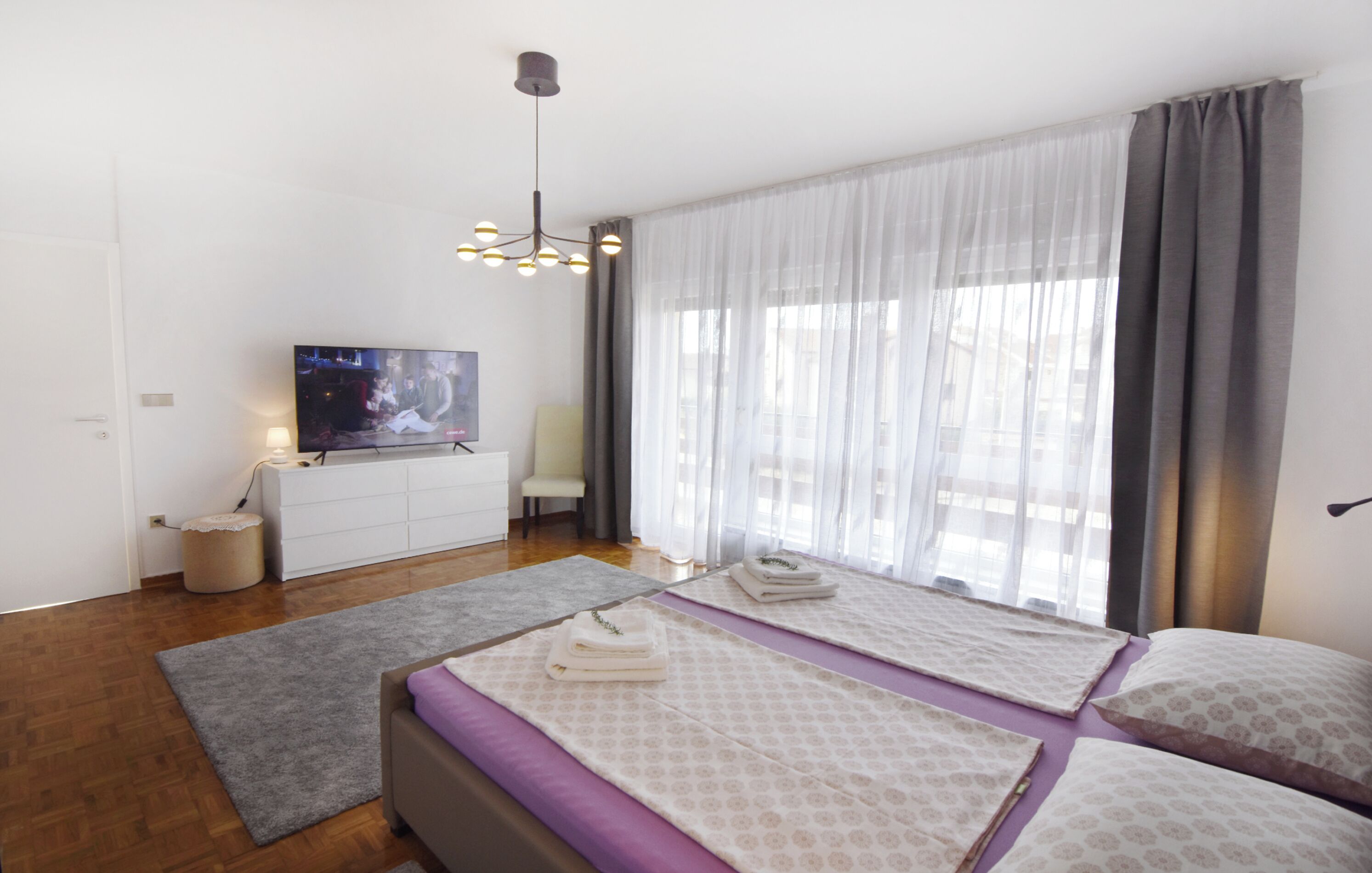 Apartment, 1 Schlafzimmer, Balkon, Gartenblick | Zimmerausstattung