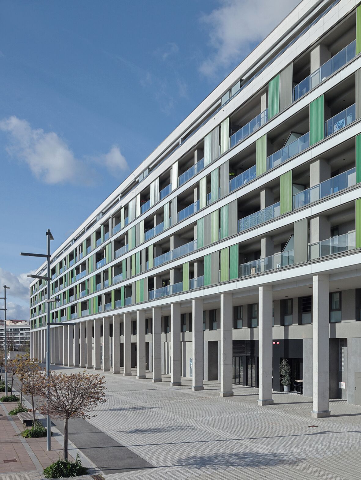 Fassade der Unterkunft