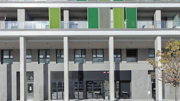 Fassade der Unterkunft