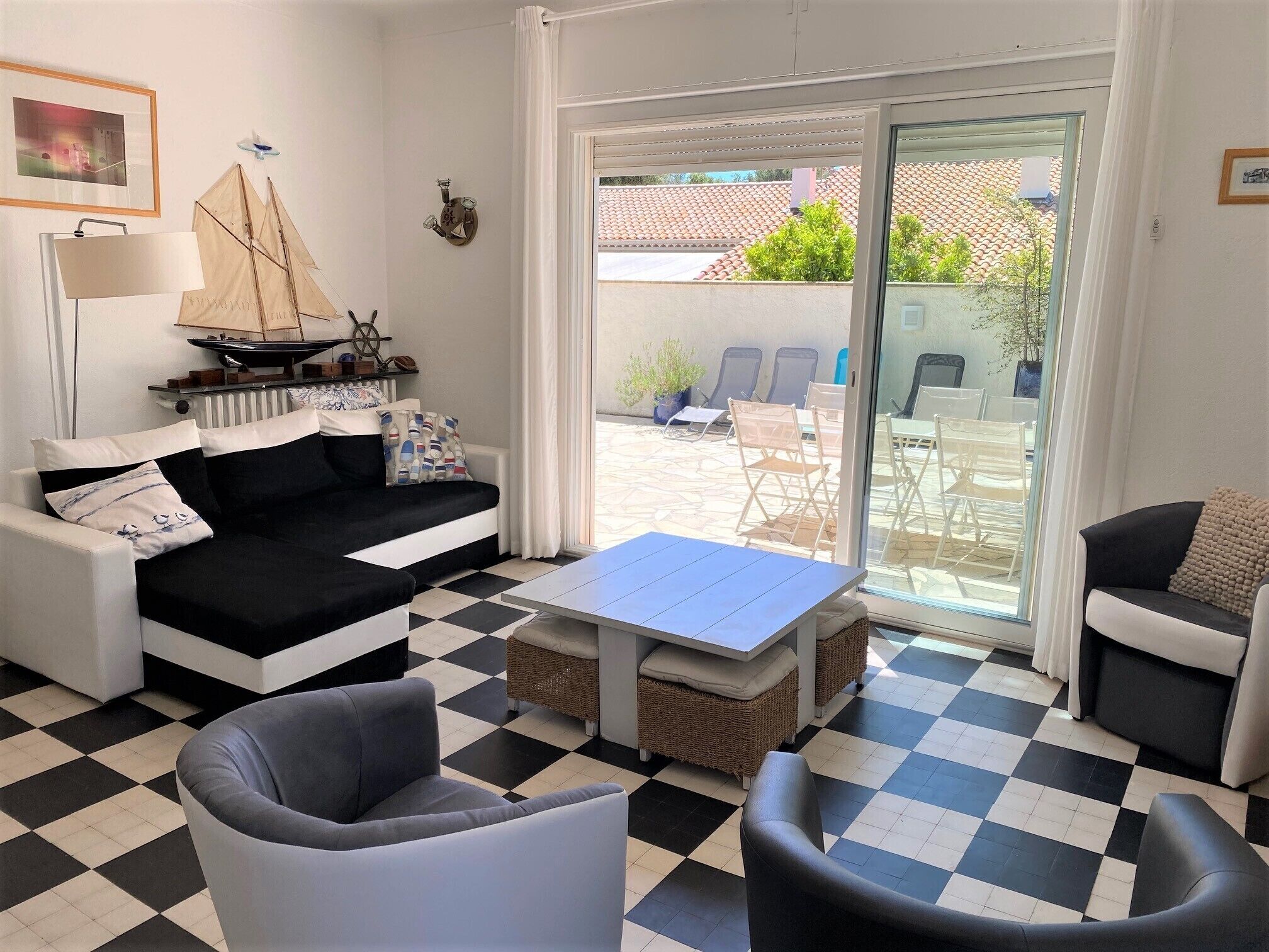 Área de sala de estar