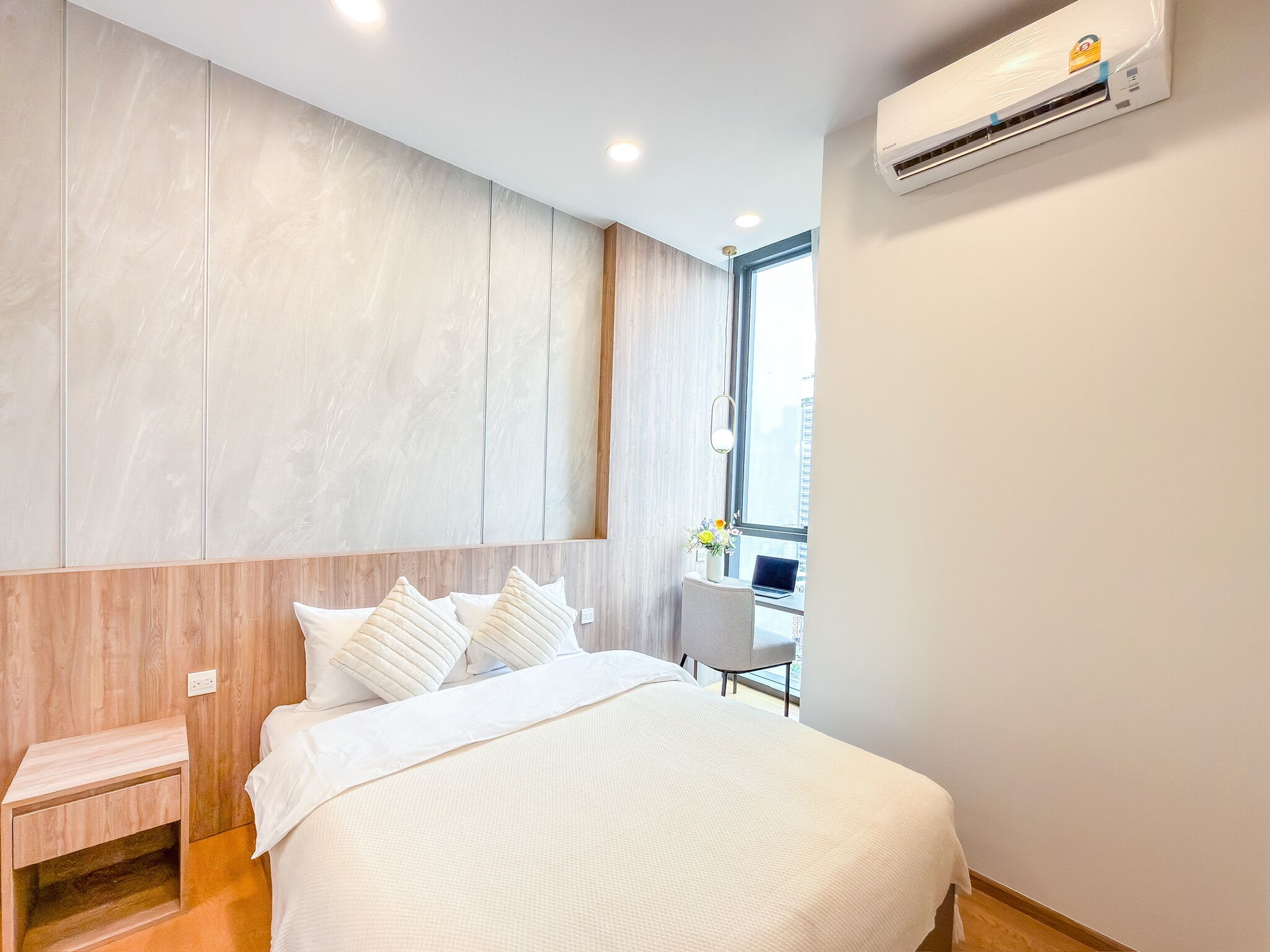 อพาร์ทเมนท์, 1 ห้องนอน, ระเบียง, วิวสวน | 1 ห้องนอน