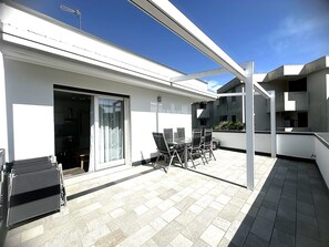 Living area - Modern Family Flat With a Terrace (San Michele al Tagliamento)