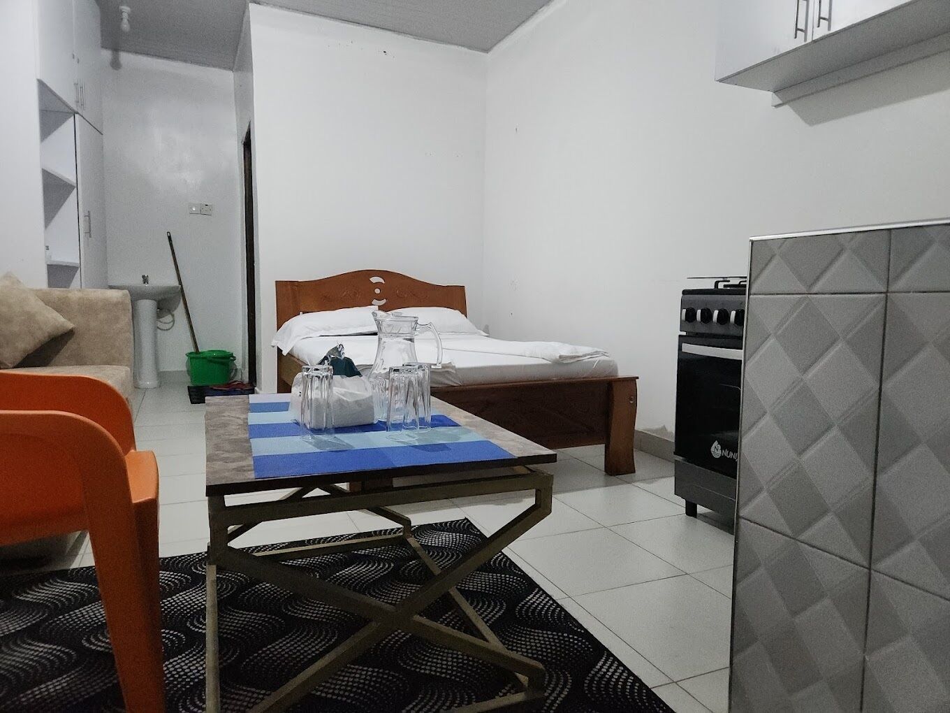 Estudio Deluxe | Área de sala de estar