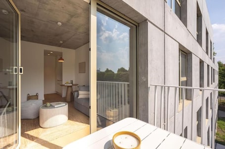 Apartment, Balcony | Terrace/patio. Babel Community Hôtel Villeneuve d'Ascq