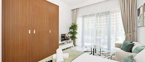 1 bedroom, iron/ironing board, WiFi, bed sheets