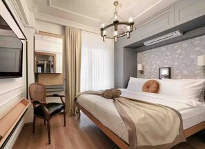 1 habitación, tabla de planchar con plancha, wifi y ropa de cama