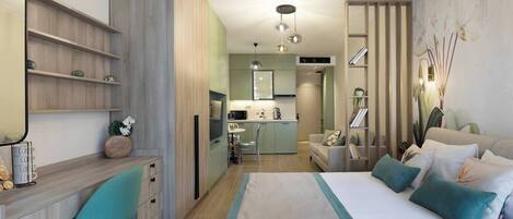 Fer et planche Ă repasser, Wi-Fi, literie fournie