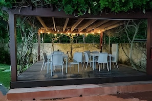 Outdoor dining - Blue Garden A202 (Punta Cana)
