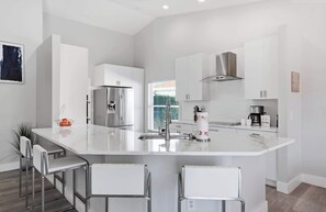 Fridge, microwave, stovetop, dishwasher - Private Heated Pool | 3BR Bradenton Home Near UTC (Bradenton)