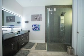 Dusche, Handtücher