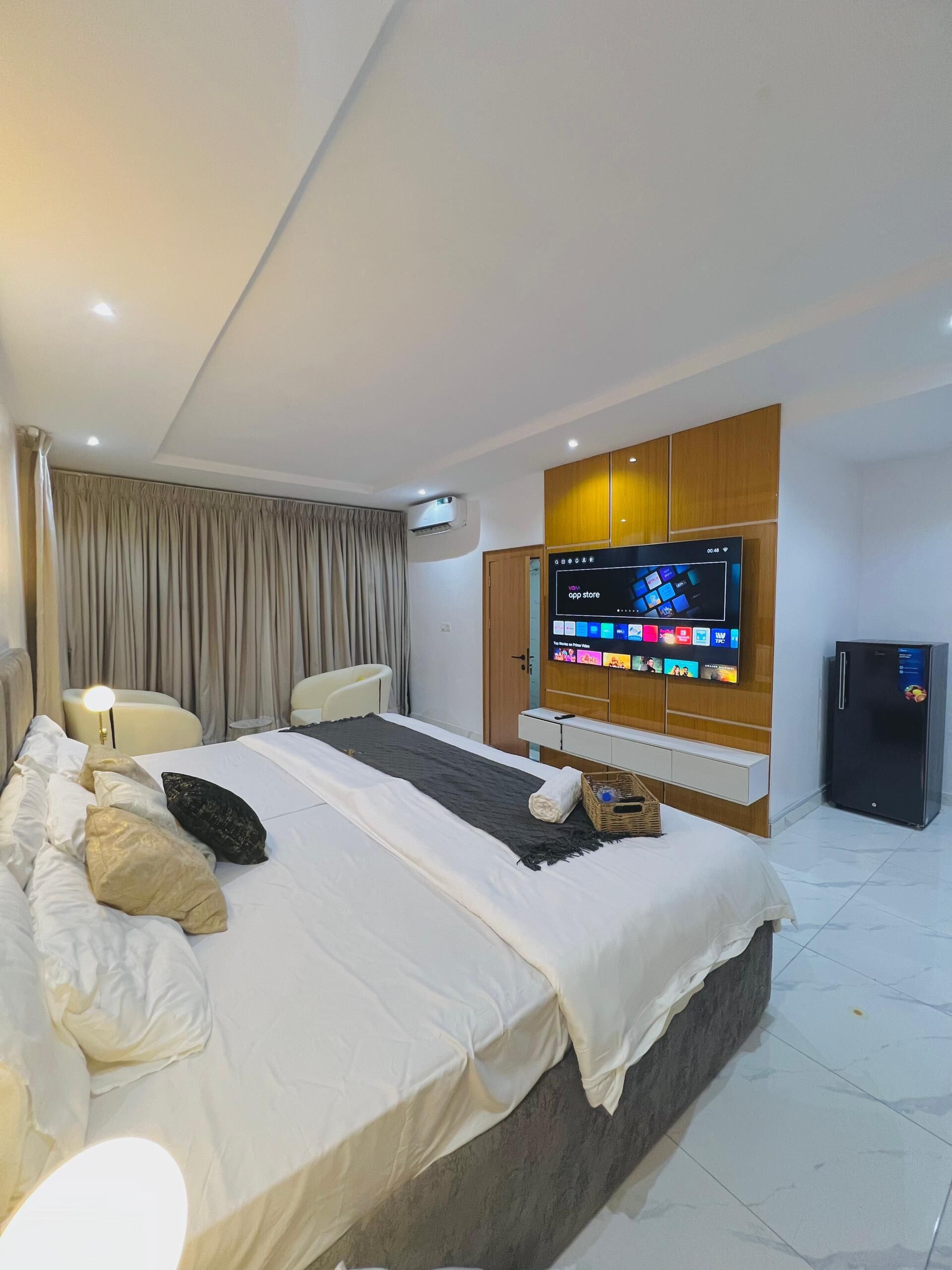 Luxury-Apartment, Balkon, Stadtblick