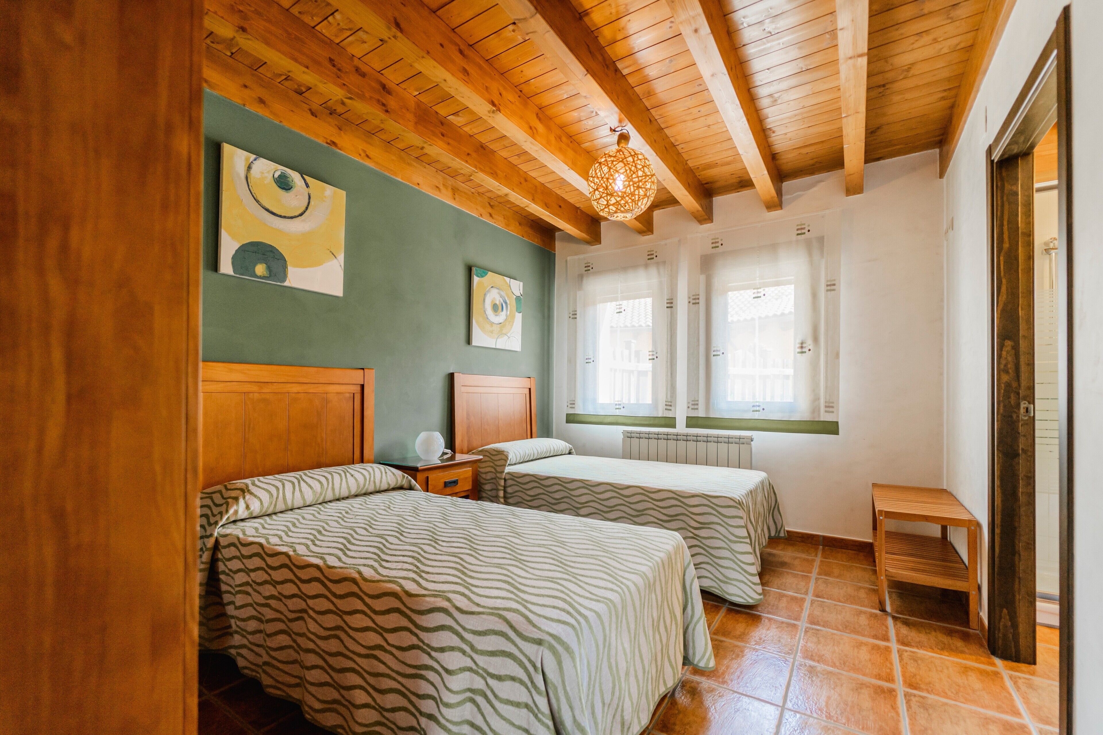 2 slaapkamers, beddengoed