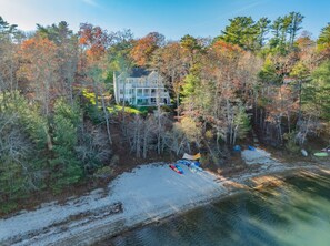 Exterior - Peaceful Cape Cod Escape with Pond Views & Hot Tub (Sandwich)