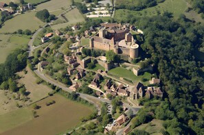 Aerial view - Gîte Saint Germain in Prudhomat in the Heart of the Lot (Prudhomat)