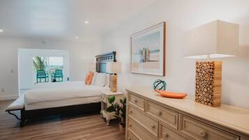 Studio Suite Deluxe, ban công, quang cảnh bãi biển | Màn/rèm cản sáng, truy cập Internet không dây miễn phí