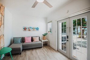 Studio Suite, Beach View | Living area - Sunset Suited (Great Guana Cay)