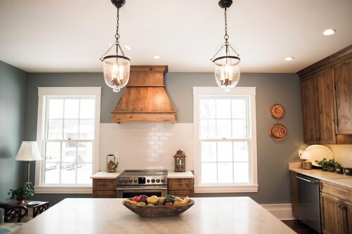 Historical 1812 Home featuring a Chef's Kitchen, Laundry, and AC