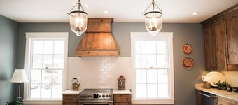 Historical 1812 Home featuring a Chef's Kitchen, Laundry, and AC