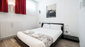 Appartamento (1 Bedroom) | 1 camera, ferro/asse da stiro, culle/letti per bambini (a pagamento)