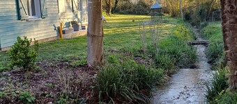 Country House "Maison Pittoresque, Chalet" with Private Terrace, Garden and Air Conditioning