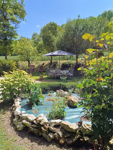 Charming 2-Epis Rated "Chalet du Bosc" House with Garden and Air Conditioning