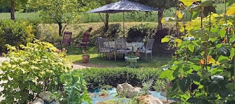 Charming 2-Epis Rated "Chalet du Bosc" House with Garden and Air Conditioning