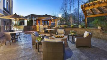 Restauration en plein air