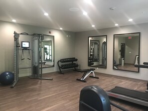 Fitness facility - 2BR Executive Suite w/ Kitchen & Lounge (Columbia)