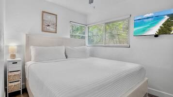 Wi-Fi de cortesia, roupa de cama