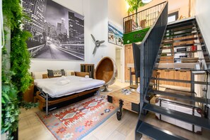Apartment | 1 bedroom - M Alg310b Amplio y Moderno Loft con Terraza Priv (Madrid)