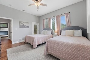 4 bedrooms, iron/ironing board, travel crib, WiFi