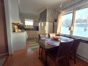 Dining - Hassela Ski Vacation Home in Sweden near the lake and ski slopes (Gävleborgs)
