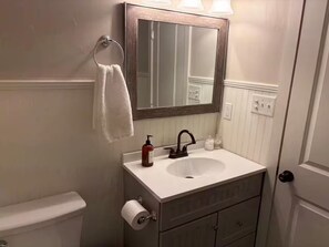 Hair dryer, towels, soap, toilet paper - Convenient Home in Downtown Knoxville (Knoxville)