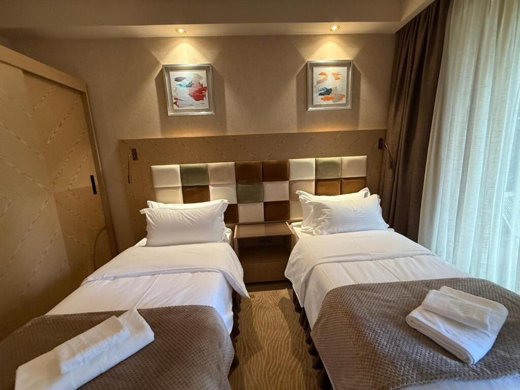 Chambre Double ou avec lits jumeaux, balcon, vue mer