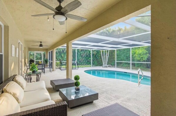 Beheizter Pool