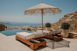 Pool - GkF Luxury Villa Naxos - 2 Bedroom Villa, Private Pool & Outdoor Jacuzzi (Naxos)