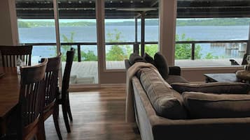 Familienhaus, Haustiere gestattet, Seeblick | Wohnbereich