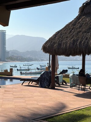 Terrace/patio - Peaceful 3-bedroom villa in Los Tules Resort (Puerto Vallarta)