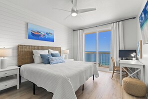 1 bedroom, iron/ironing board, WiFi, bed sheets - VIEWS! Gulf Front 21st floor 1 bed ensuite at Calypso! Walk to Pier Pk! (Panama City Beach)