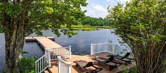 NEW:Modern Waterfront Home w/ dock nr Bethel Woods