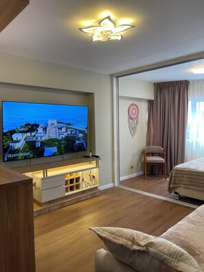 1 bedroom, iron/ironing board, WiFi, bed sheets - Mini Apartment Ares 2 (Lima)