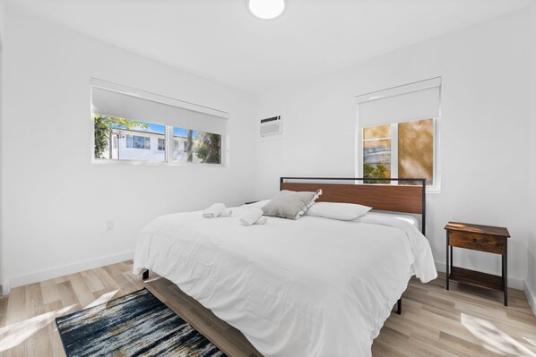 2 habitaciones, wifi gratis y ropa de cama 