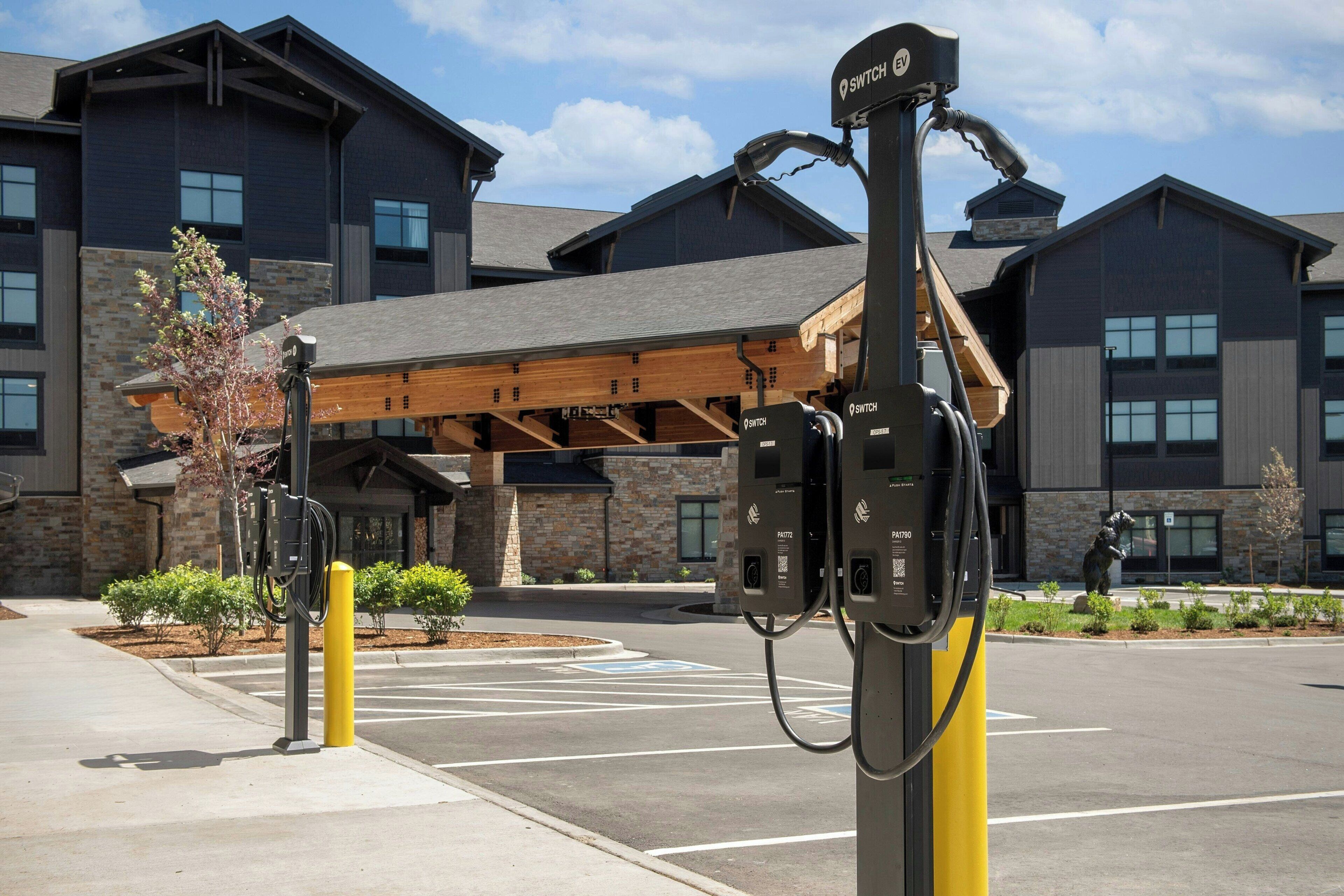 Borne de recharge pour véhicule électrique