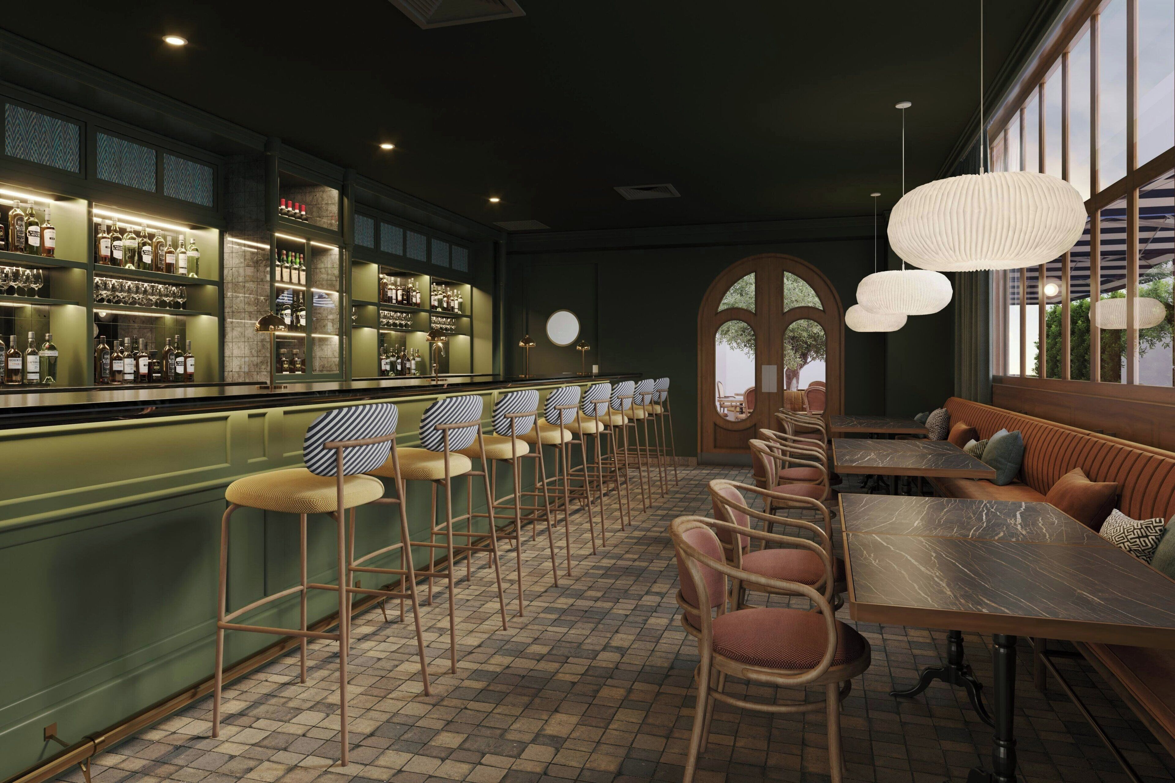 Bar (in der Unterkunft)