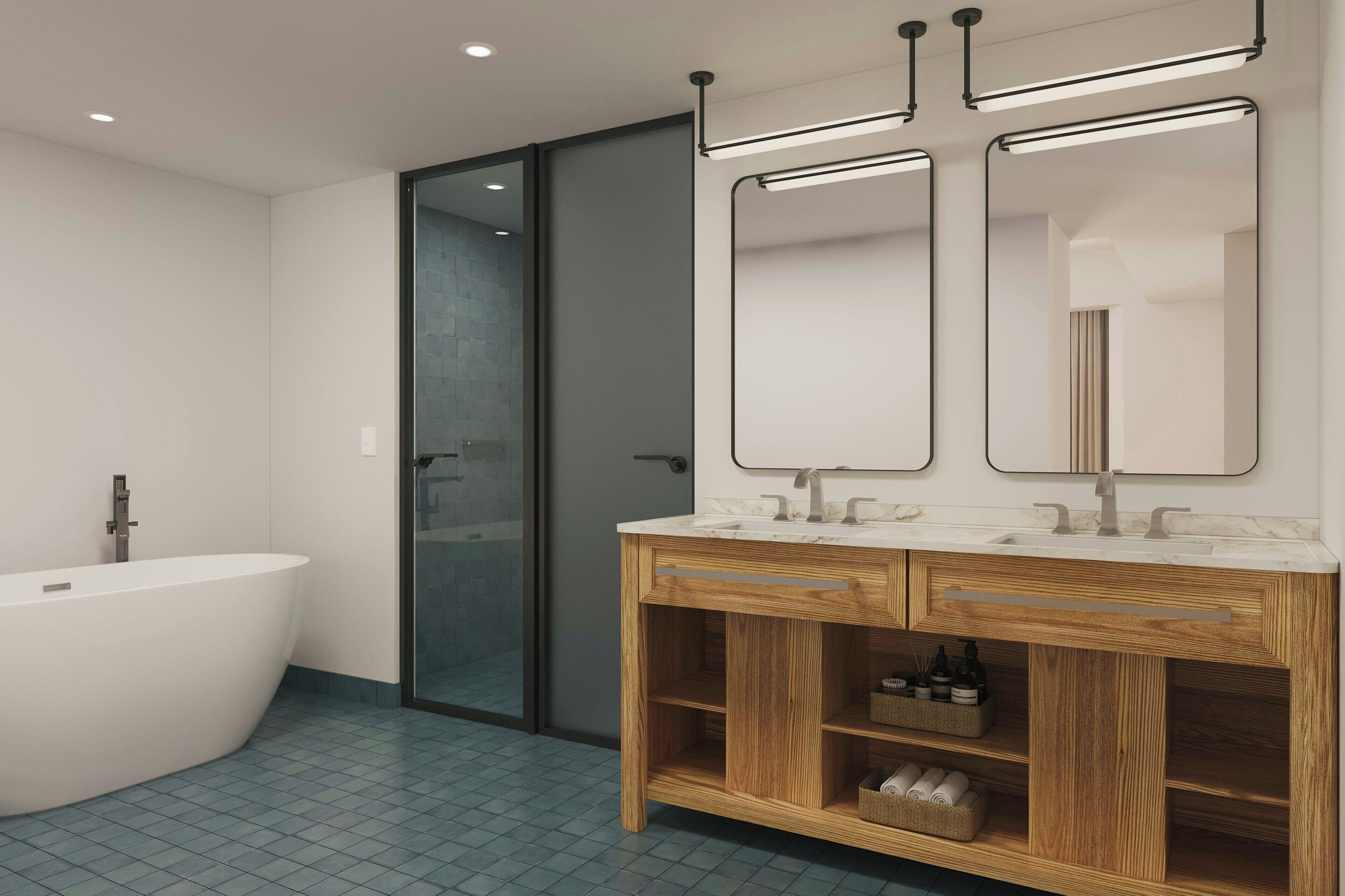 Produtos de toalete grátis, secador de cabelo, toalhas de banho 