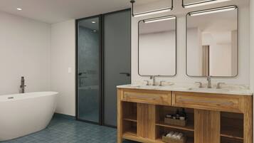 Produtos de toalete grátis, secador de cabelo, toalhas de banho